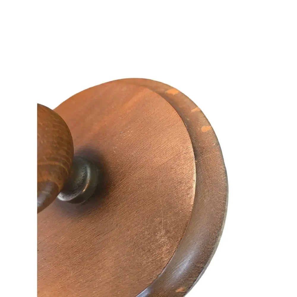 Vintage MCM‎ Wooden Classic Mid Century Elegant Desk Table Electric Lamp 28